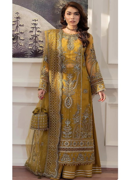 Sajida 1125 Georgette With Embroidered Work Pakistani Salwar Kameez Online Wholesale